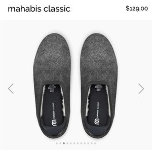 Mahabis Classic Dark Grey Slipper 38